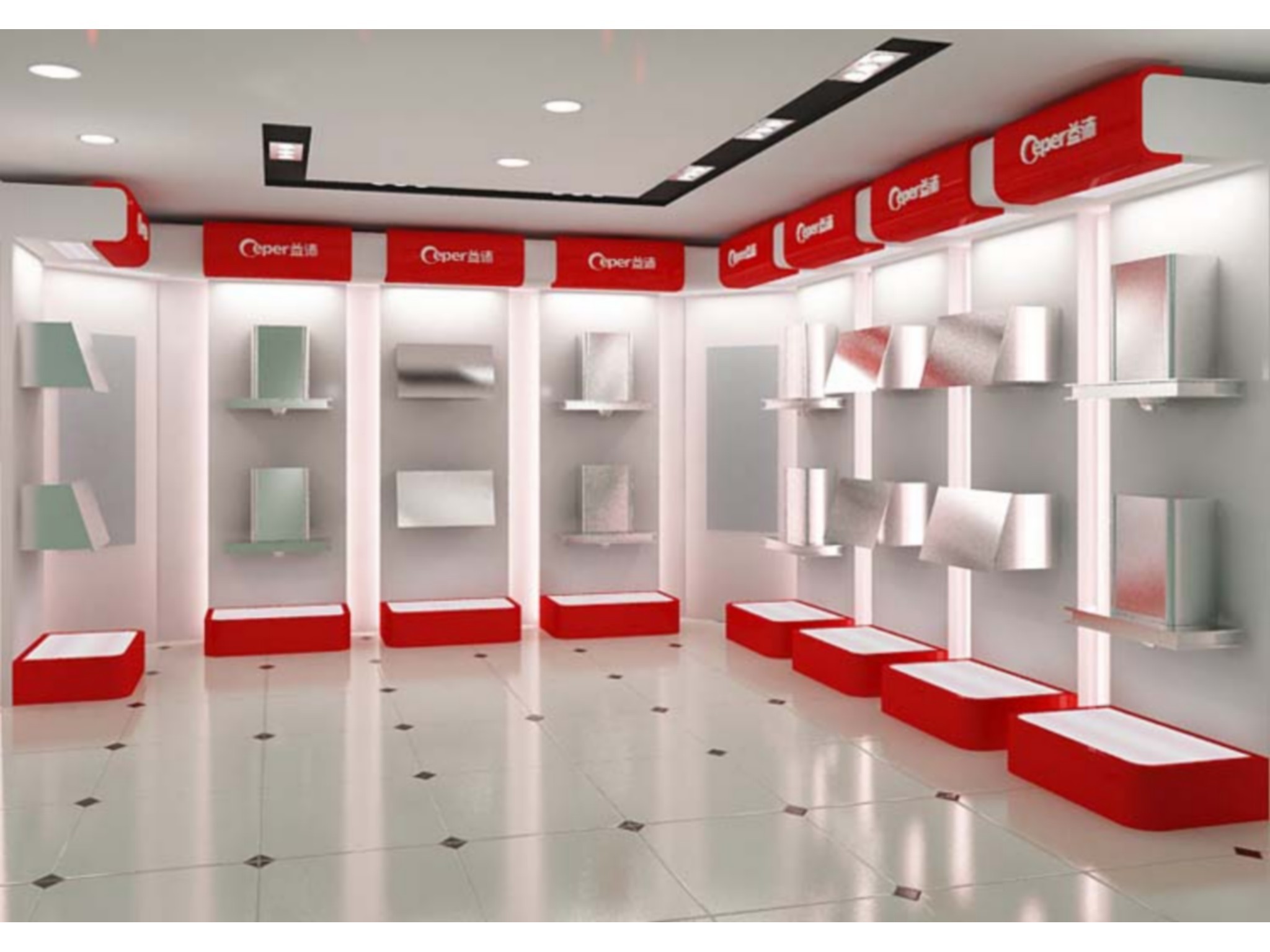 家电数码展柜
