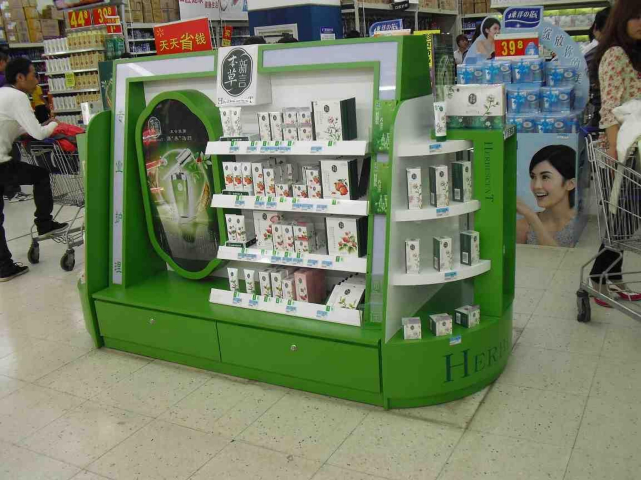 爆款单品系列展柜